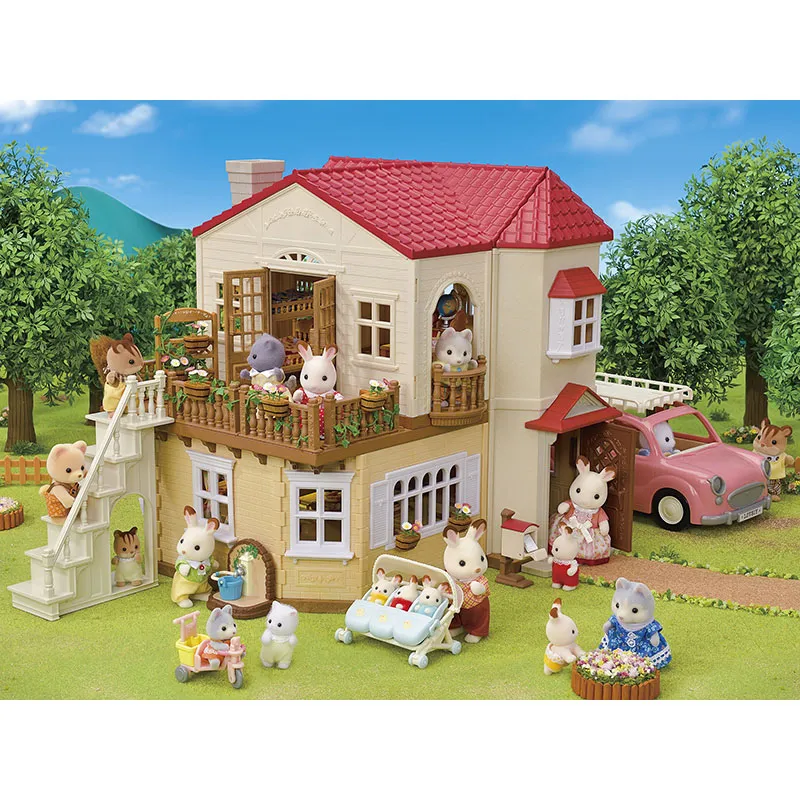 Grande maison éclairée & sa pièce secrète - 25pcs-14