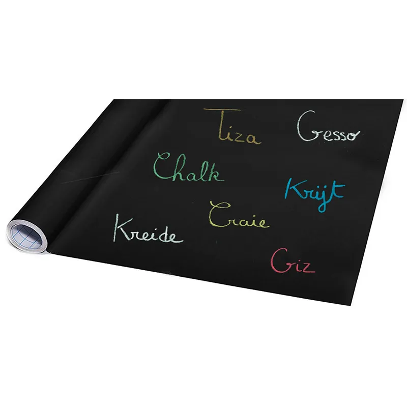 Tableau adhésif ardoise en rouleau - 60x200 cm - JPC-0