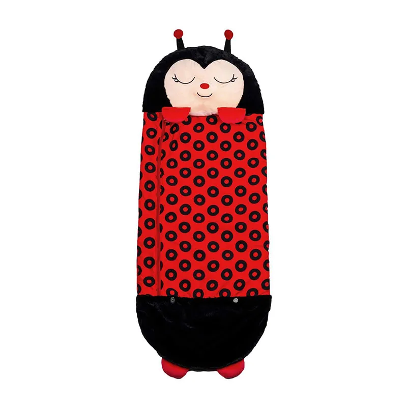 Sac de couchage convertible Coccinelle - Rouge-1