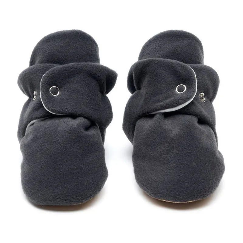Chaussons boots polaire antidér. Basic - Anthracite-1
