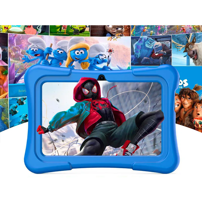Tablette tactile Android 7 pouces Bleu - 36m+-2