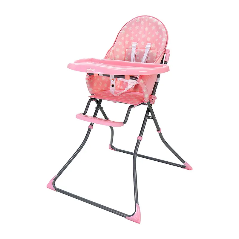 Chaise haute Quick Étoile Rose - 6m+-0