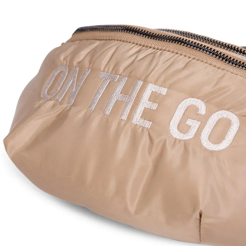 Sac banane On The Go Matelassé Beige - 34x12x16cm-6