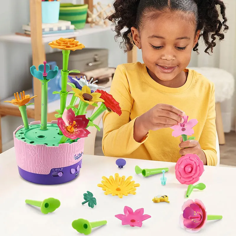kit créatif Créa-fleurs magiques - 4+-5