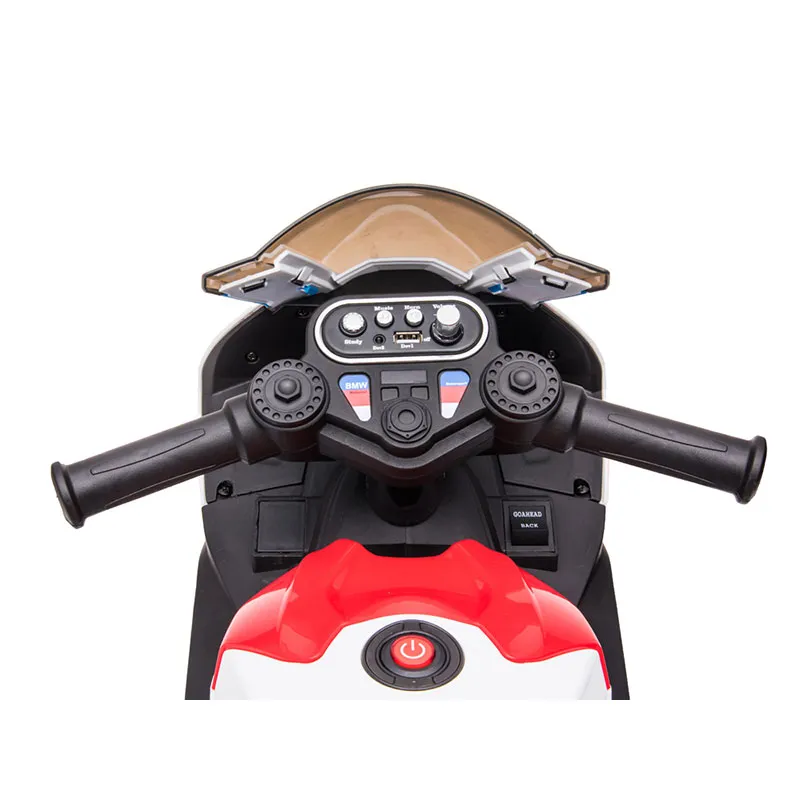 Moto électrique BMW sonores et lumineux Rouge - 36m+-7