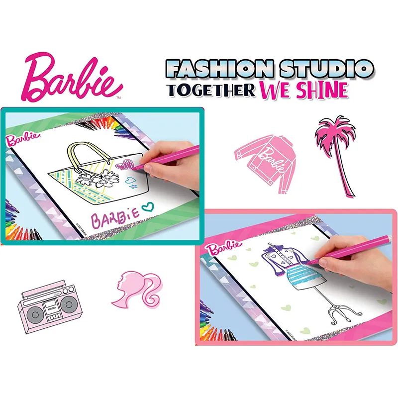 Carnet Barbie studio de mode - 5+-4