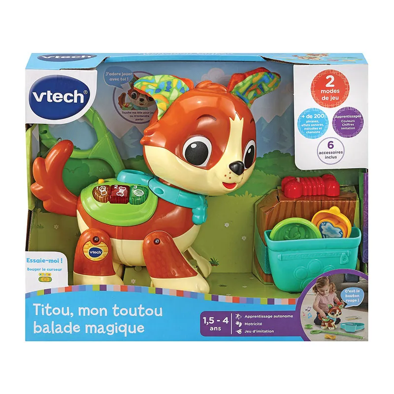 Titou mon toutou balade magique - 18m+-8