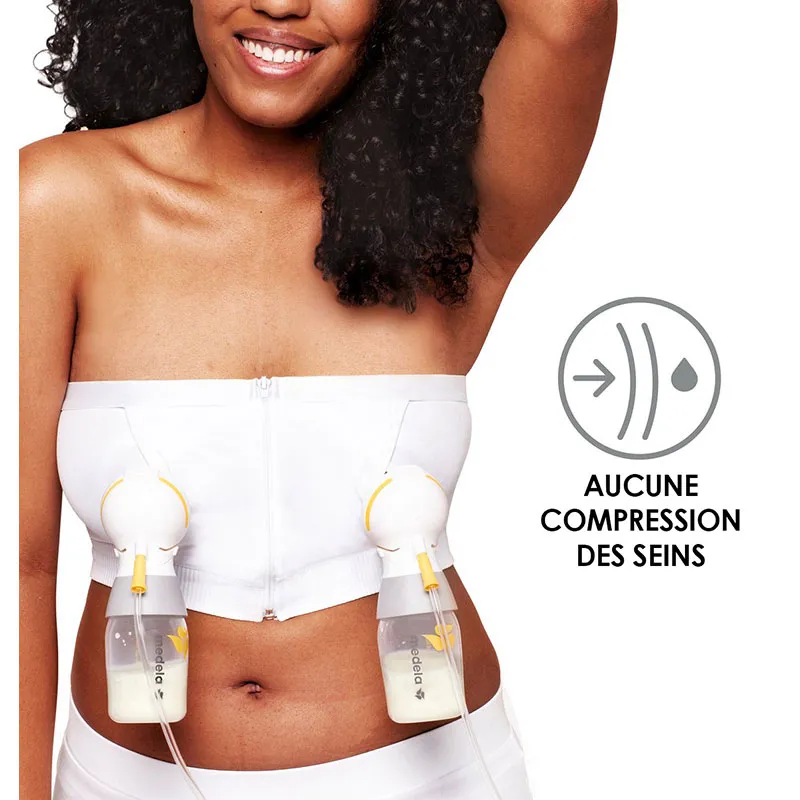 Bustier d'expression Hands-free - Blanc-4