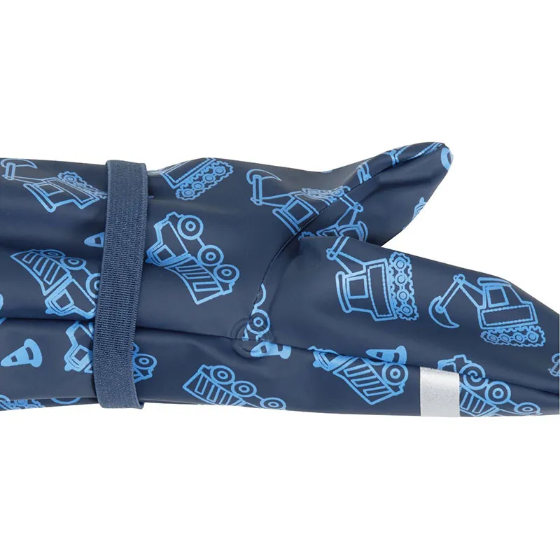 Gants de pluie Polaire Construction - Marine-1