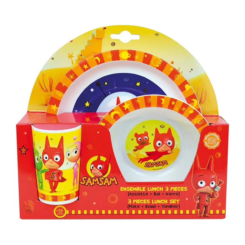 Ensemble repas Samsam - 3pcs-1