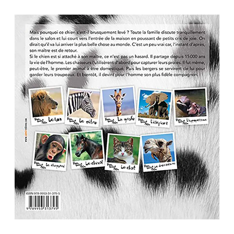Peau, poils et pattes Chien - 4+-1