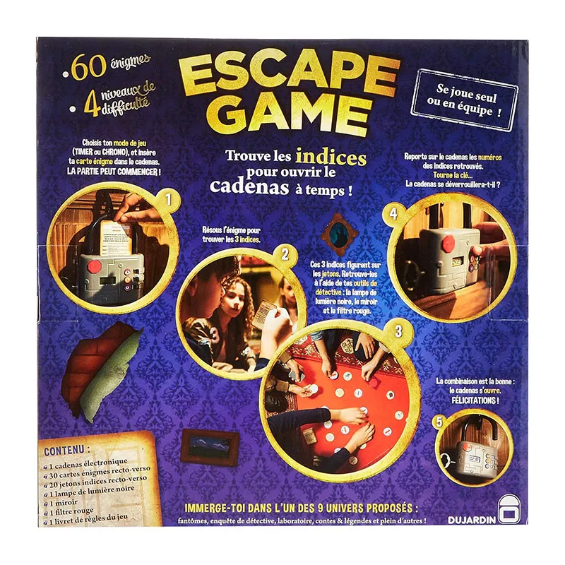 Escape Game le cadenas electronique - 7+-1