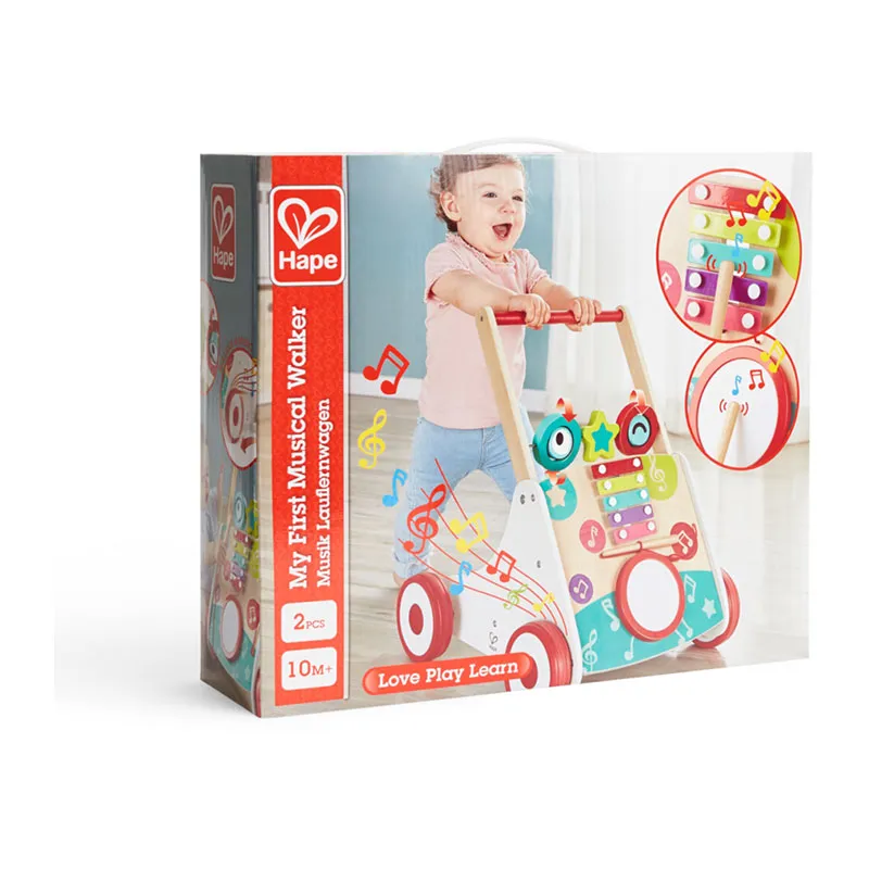 Trotteur musical en bois - 10m+-9