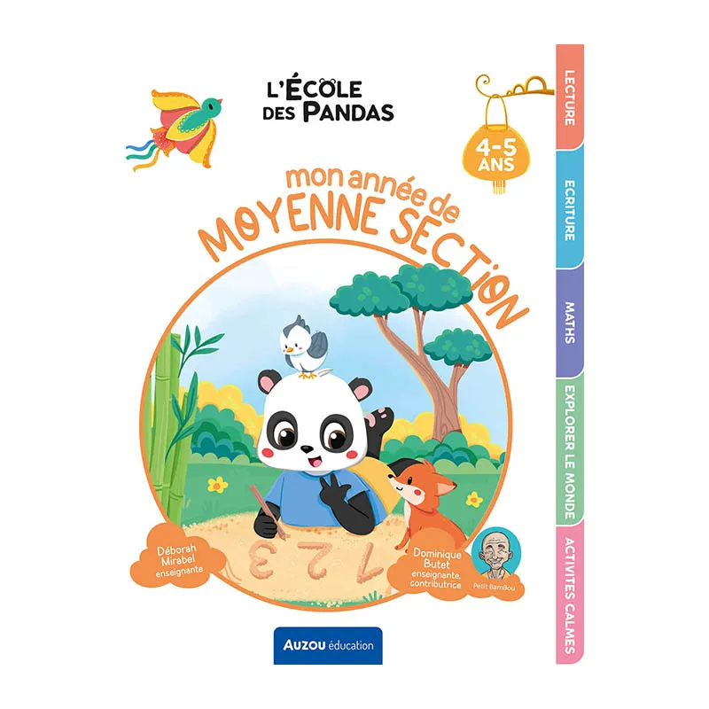 L'école des Pandas mon année de moyenne section - 4+-0