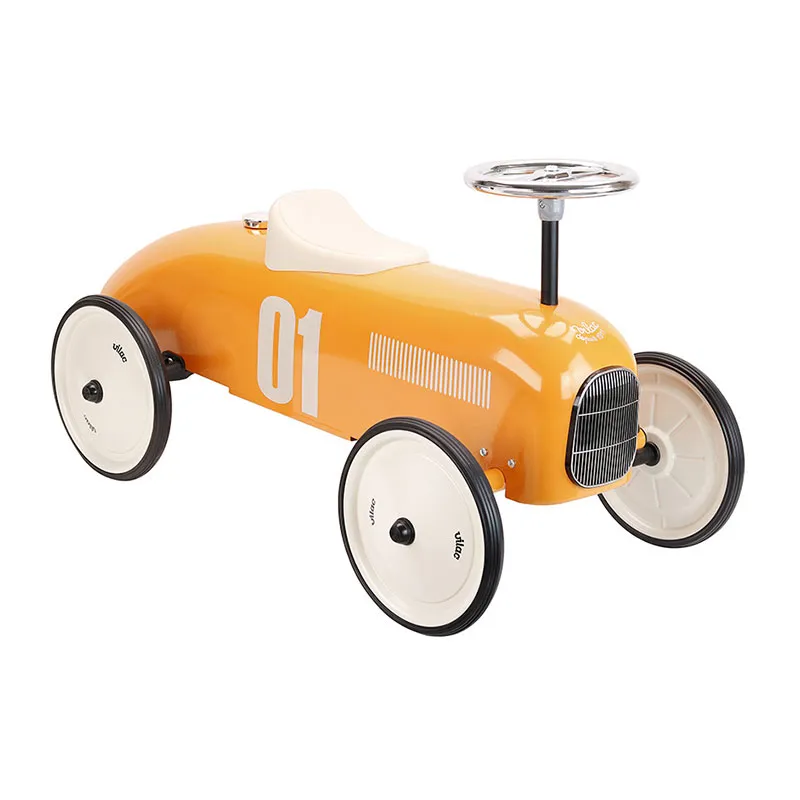 Porteur Voiture vintage Orange - 18m+-0