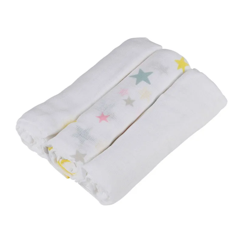 3 Langes Coton Essen'ciel - 70x70cm-0