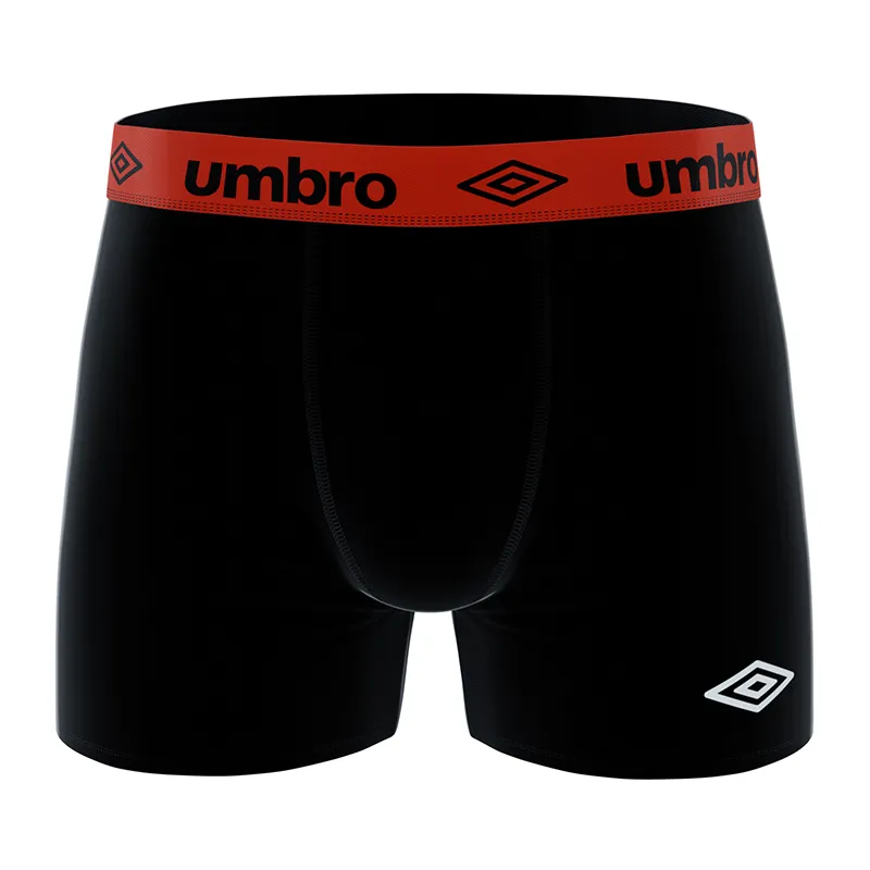 8 Boxers Homme Umbro - Noir/Bleu/Jaune/Vert/Orange-2