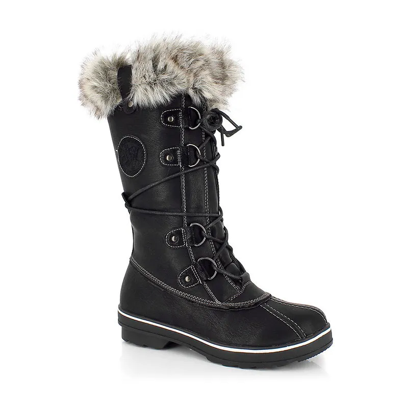 Bottes de neige Manon Femme - Noir-0