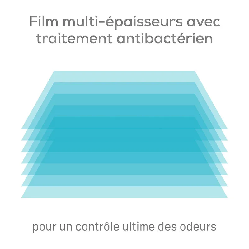 Starter pack Poubelle à couches Dress Up avec 6 recharges-6