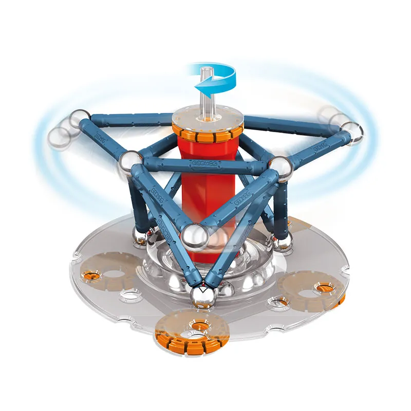 Jeu de construction magnét. Mechanics 86pcs - 5+-2
