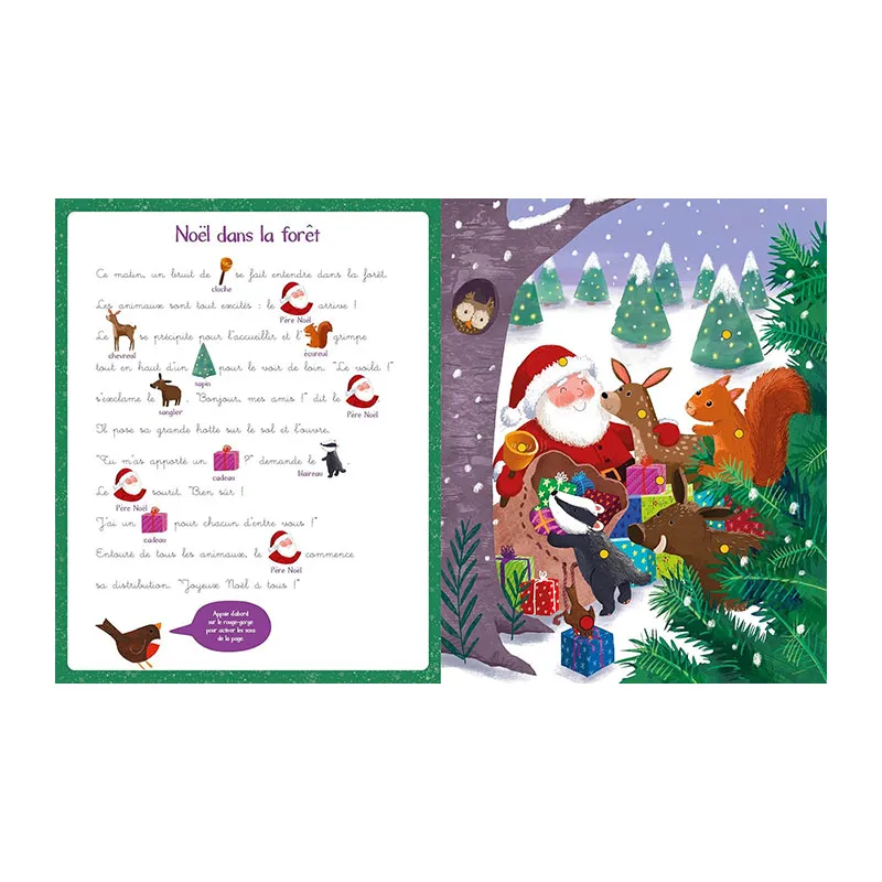 Livre + audio Histoires de Noël - 24m+-3