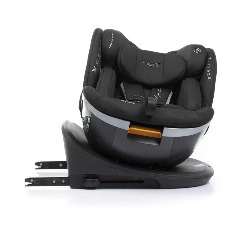 Siège-auto I-SIZE/ISOFIX 360° Xperta 40-150cm - Noir/Jaune-4