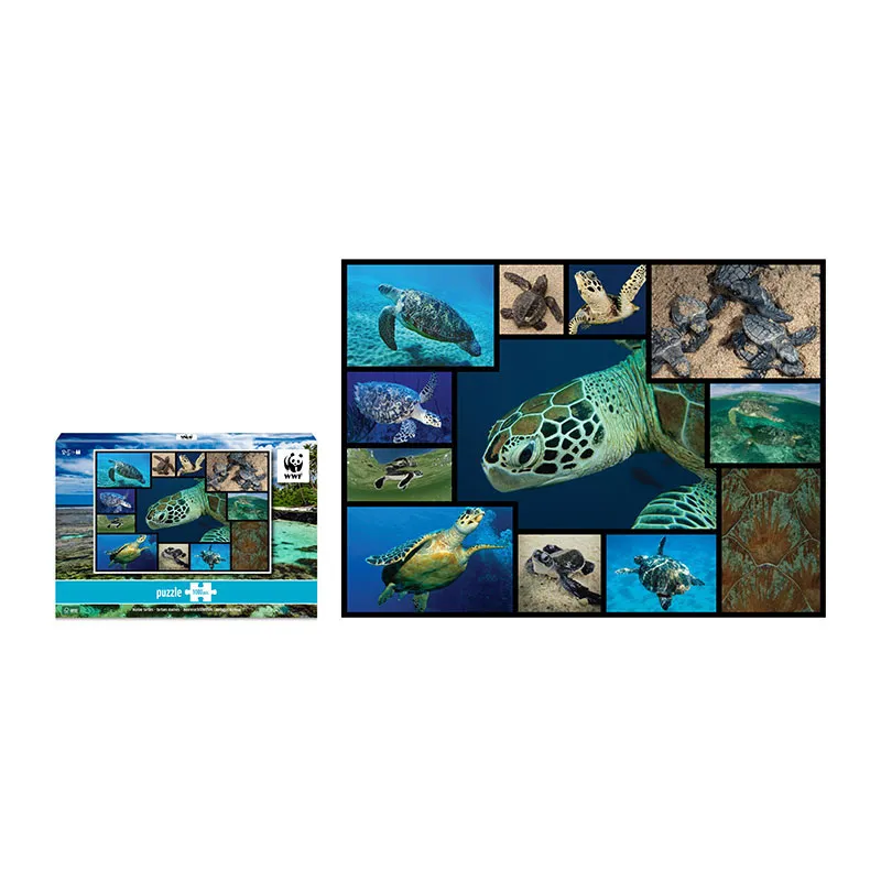 Puzzle WWF Tortues Marines 1000pcs - 12+-0
