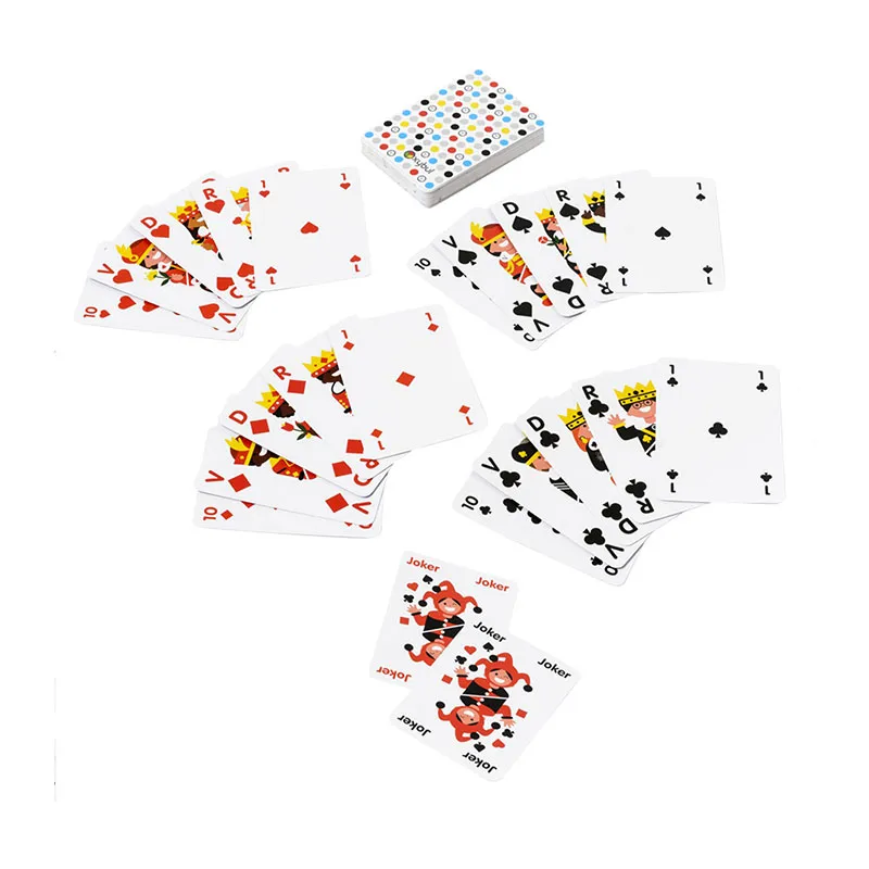 Jeu de 54 cartes classiques - 5+-2