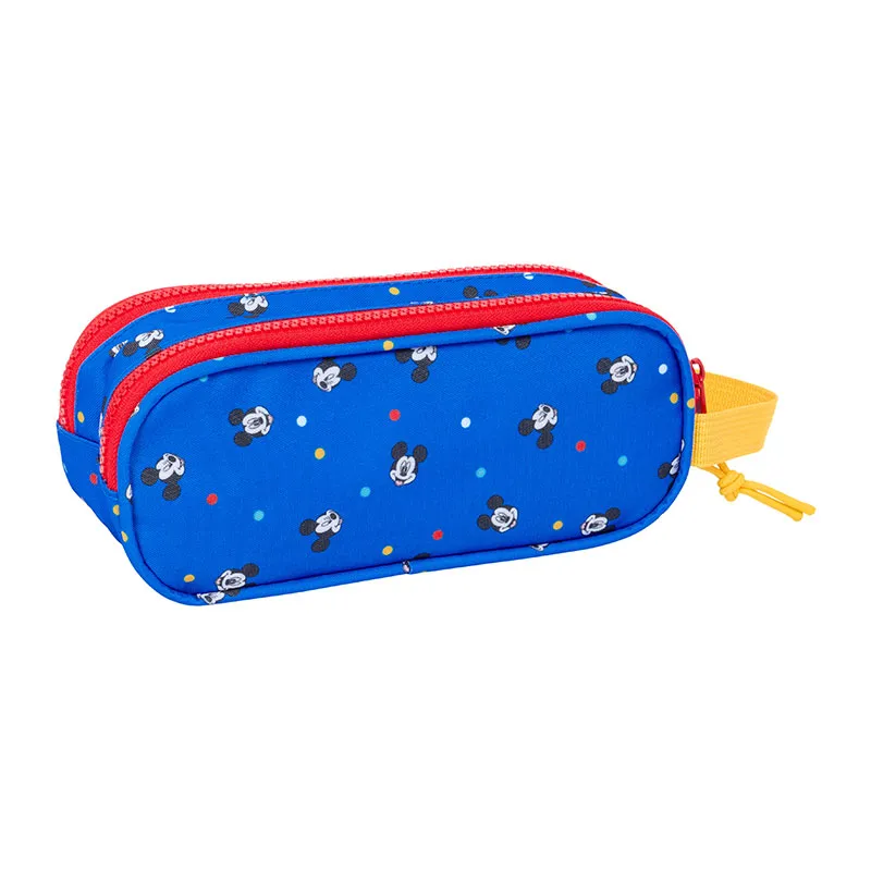 Trousse double Mickey Mouse - 21x8x6cm-1