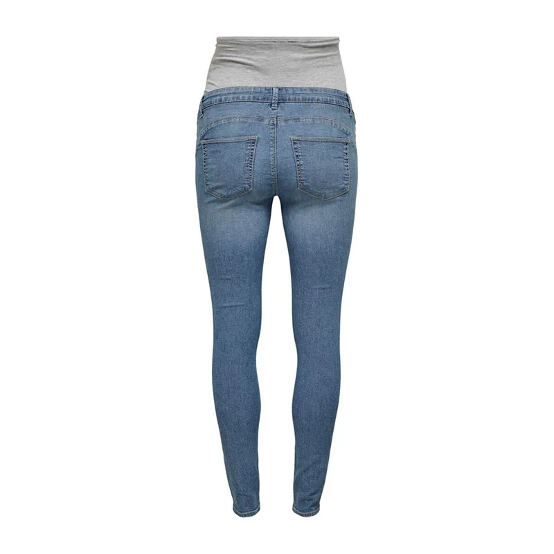 Jeans de grossesse Olmiris - Bleu clair-2