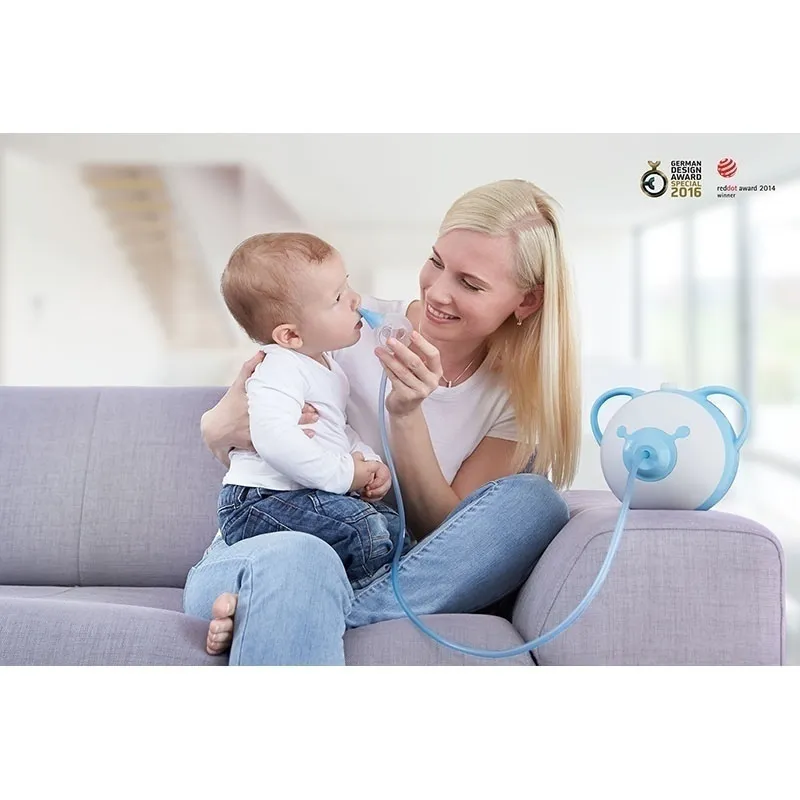 Mouche bébé électrique Nosiboo Pro - Bleu-11