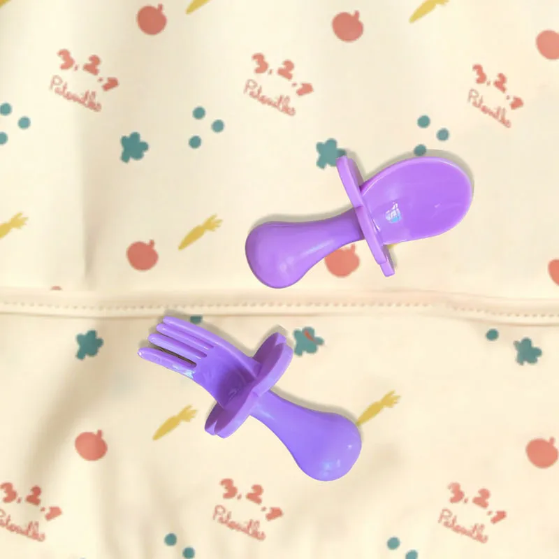 Couverts d'apprentissage bébé VIOLET-0