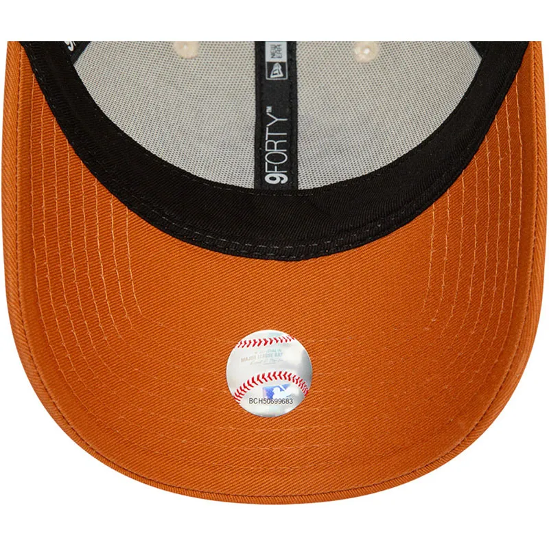 Casquette 9Forty New York Yankees Patch Adulte - Beige-4