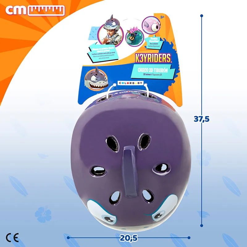 Casque enfant Requin - 36m+-1