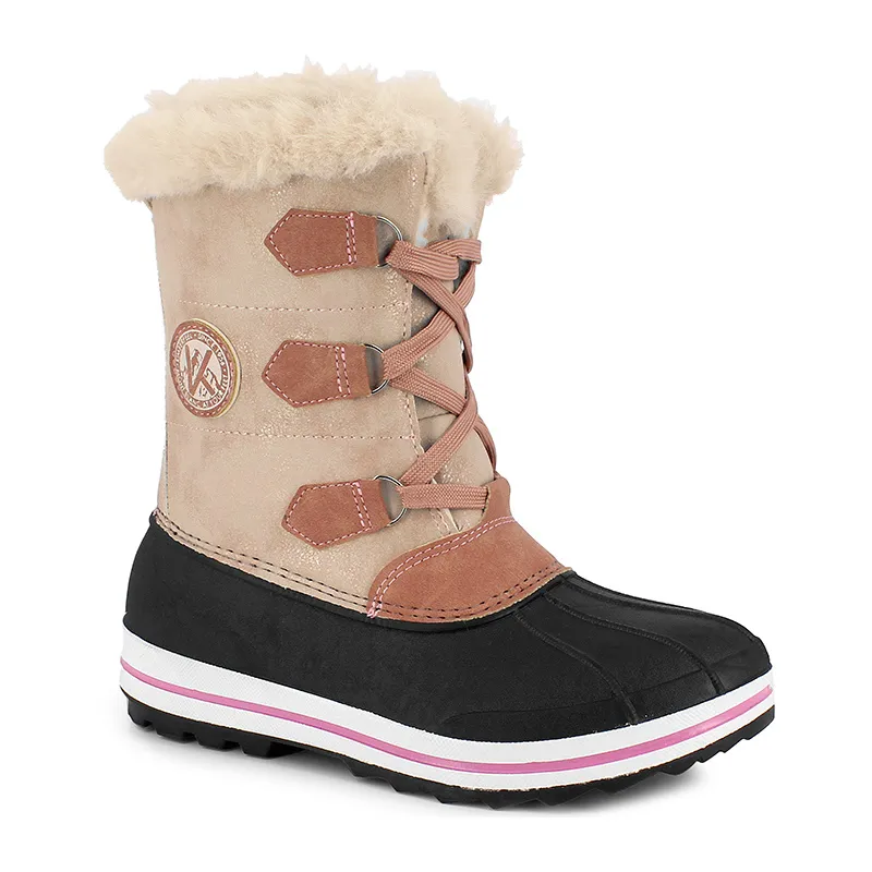 Bottines Canadienne Elisa Femme - Perle-0