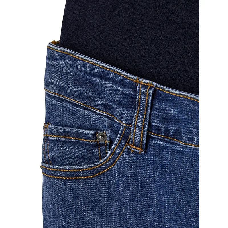Jean skinny de grossesse - Bleu-2