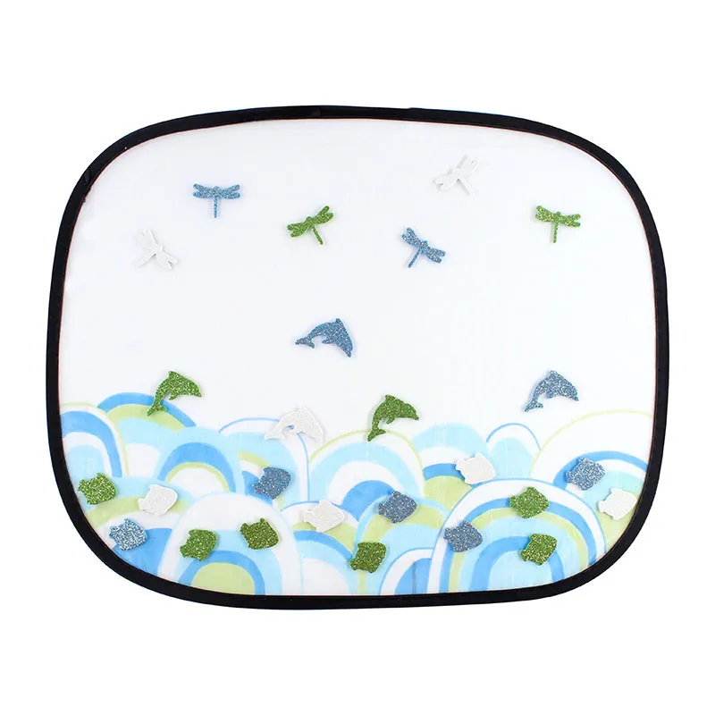 Gommettes mousse EVA pailletée Animaux 200pcs - 3+-3
