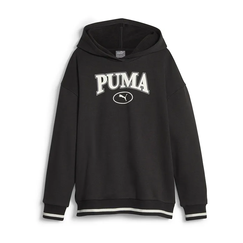 Sweat à capuche Squad Puma Fille - Noir/Blanc-0