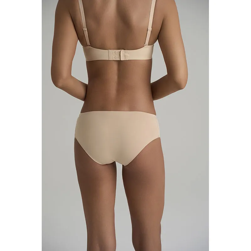 2 culottes en coton Hipster - Beige/Noir-6