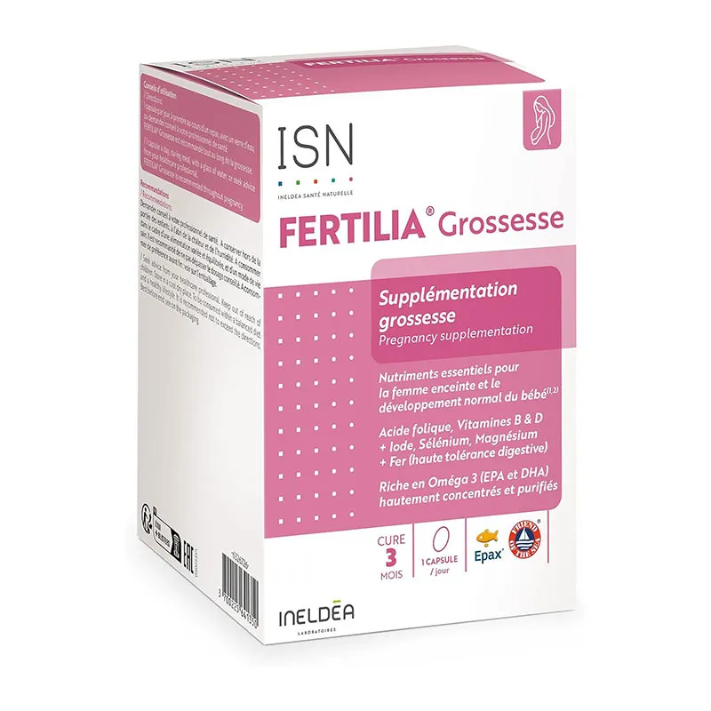 Fertilia Grossesse - 90 capsules-0