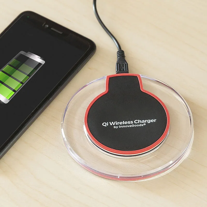 Chargeur sans fil pour smartphones Qi - Ø10x1cm-4