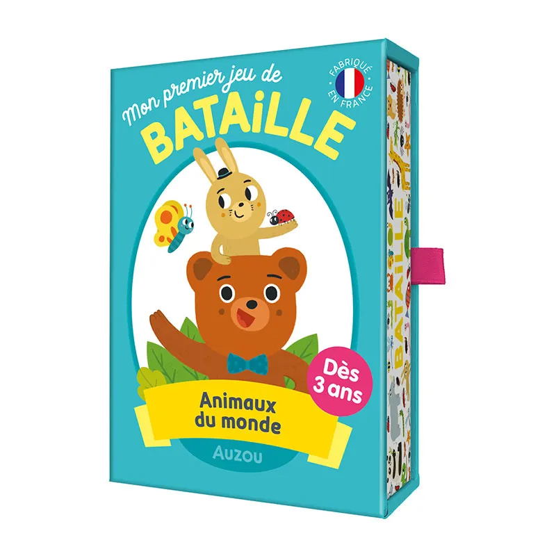 Mon premier jeu de bataille Animaux du monde - 36m+-1