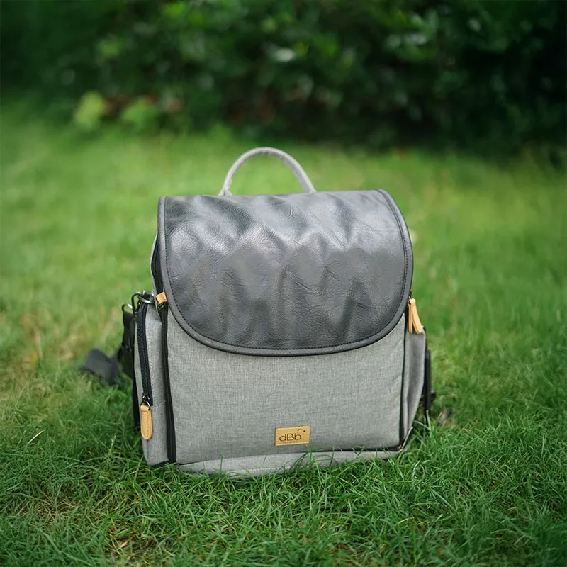 Réhausseur Sac à dos 2en1 - Gris-4