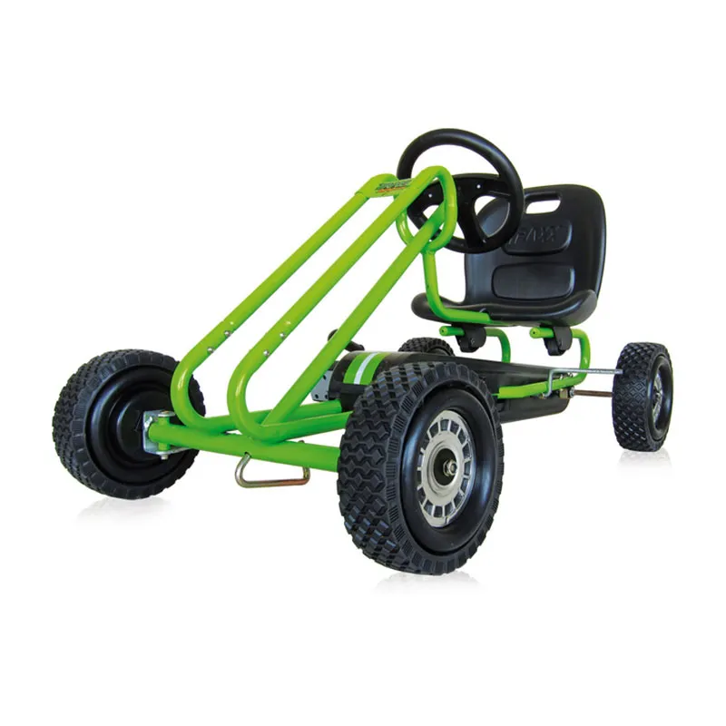 Voiture à pédales Lightning Vert - 36m+-3