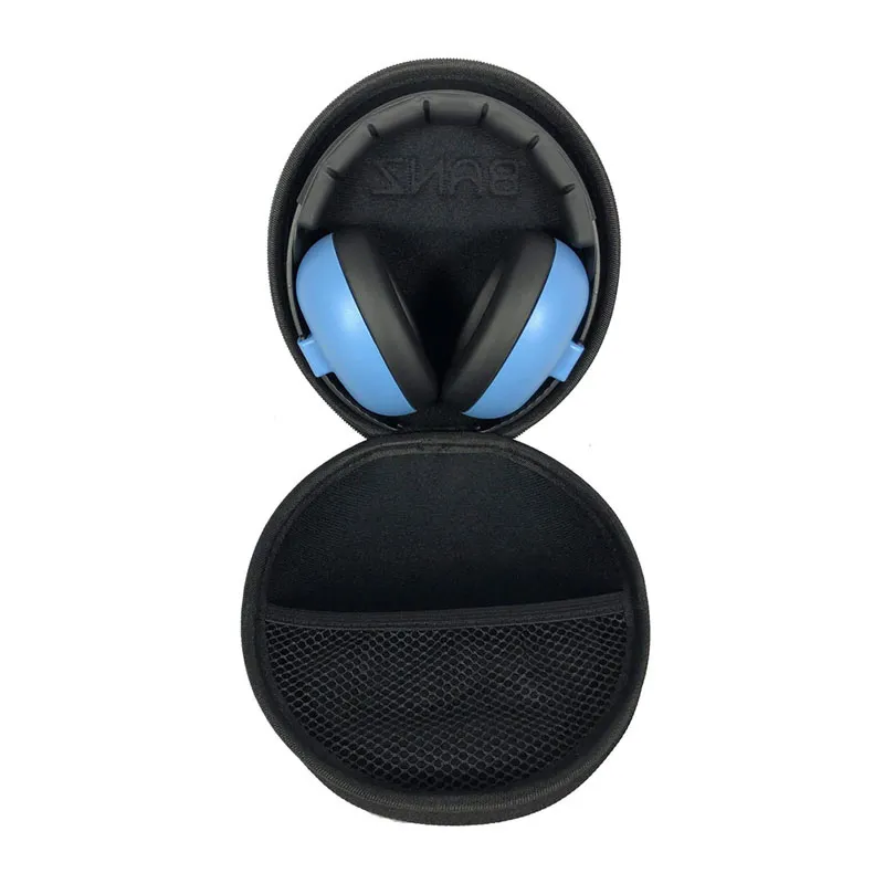Étui de rangement Rond pour casque anti-bruit Bébé - Marine-1