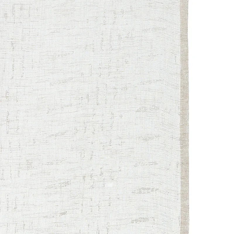 Voilage imprimé Fred Crème - 140x240cm-2