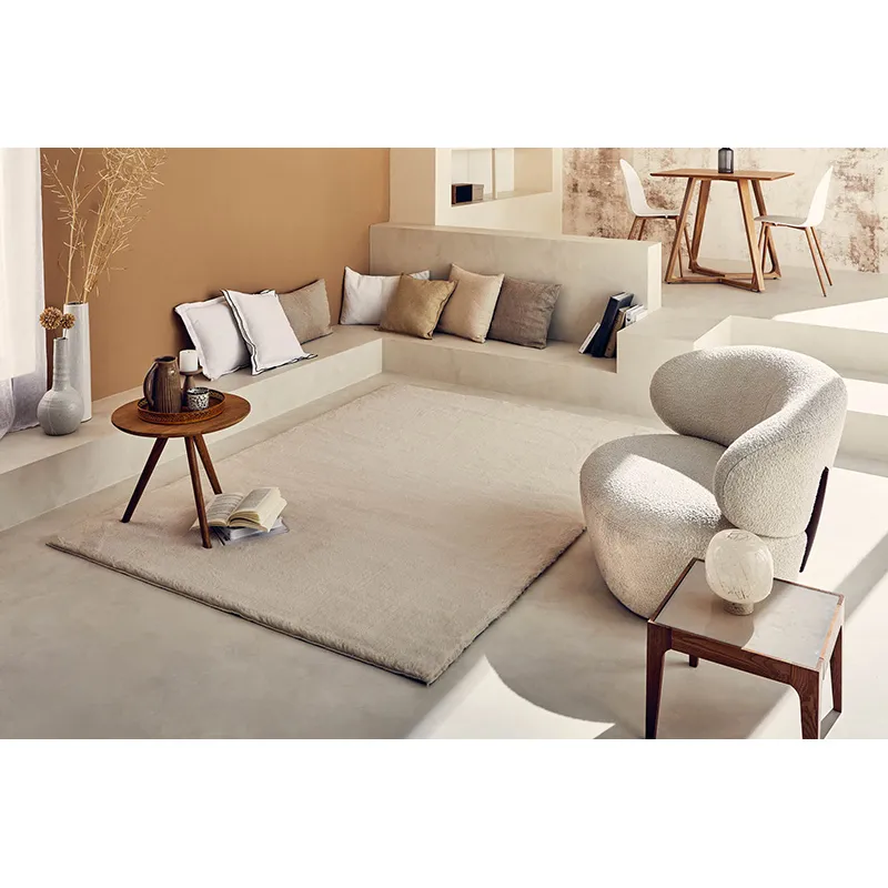 Tapis Ava Uni - Beige-3