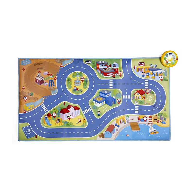 Tapis de Jeu City Mini Turbo Touch - 24m+-2
