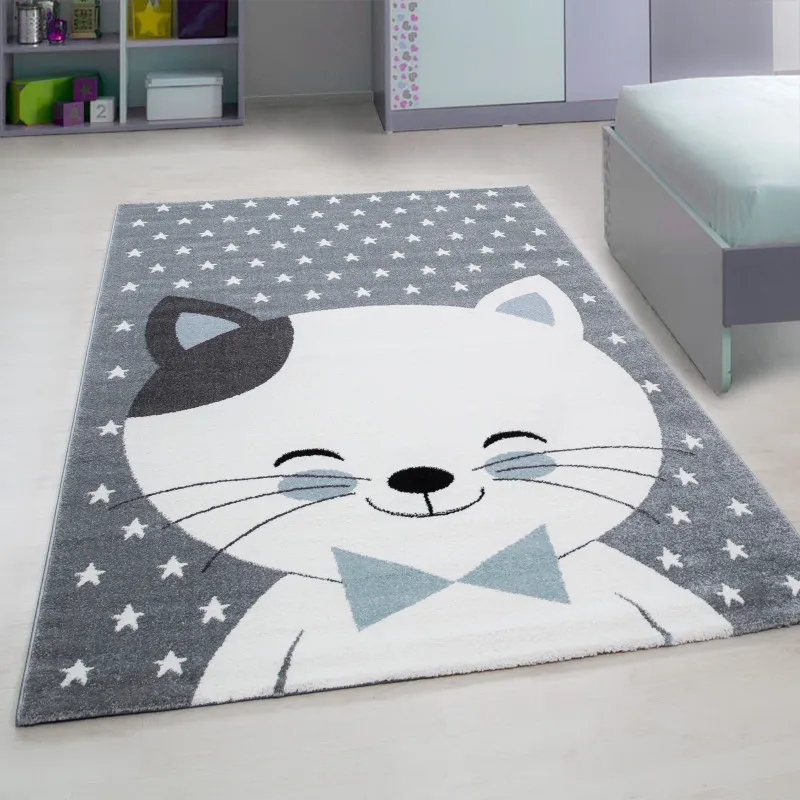Tapis Chat Kids Bleu - Plusieurs dim. dispos-0