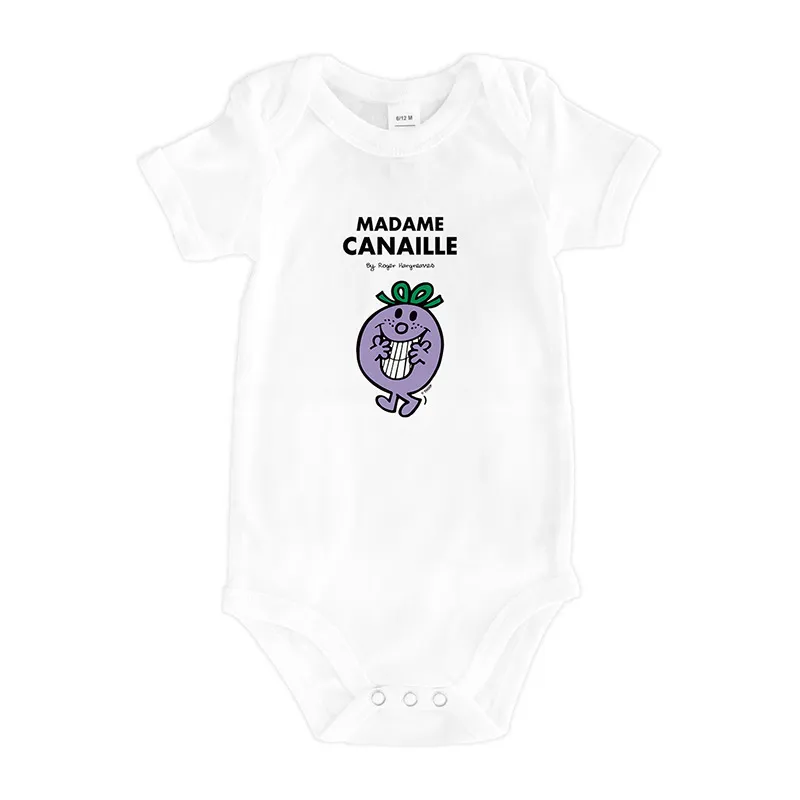 Body Madame canaille - Blanc-0